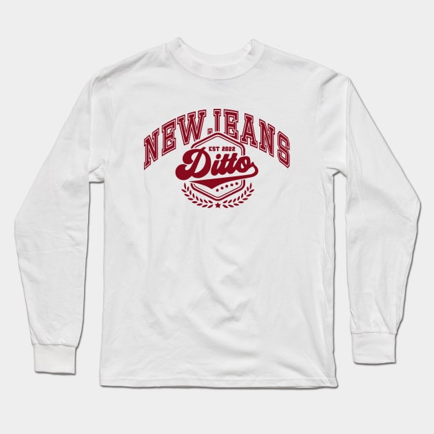 NewJeans New Jeans Long Sleeve T-Shirt by Wacalac